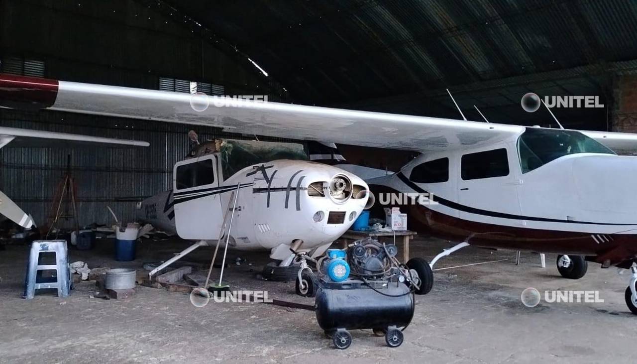 Intervienen otro aeródromo en Warnes presuntamente vinculado a Marset y con tres aeronaves