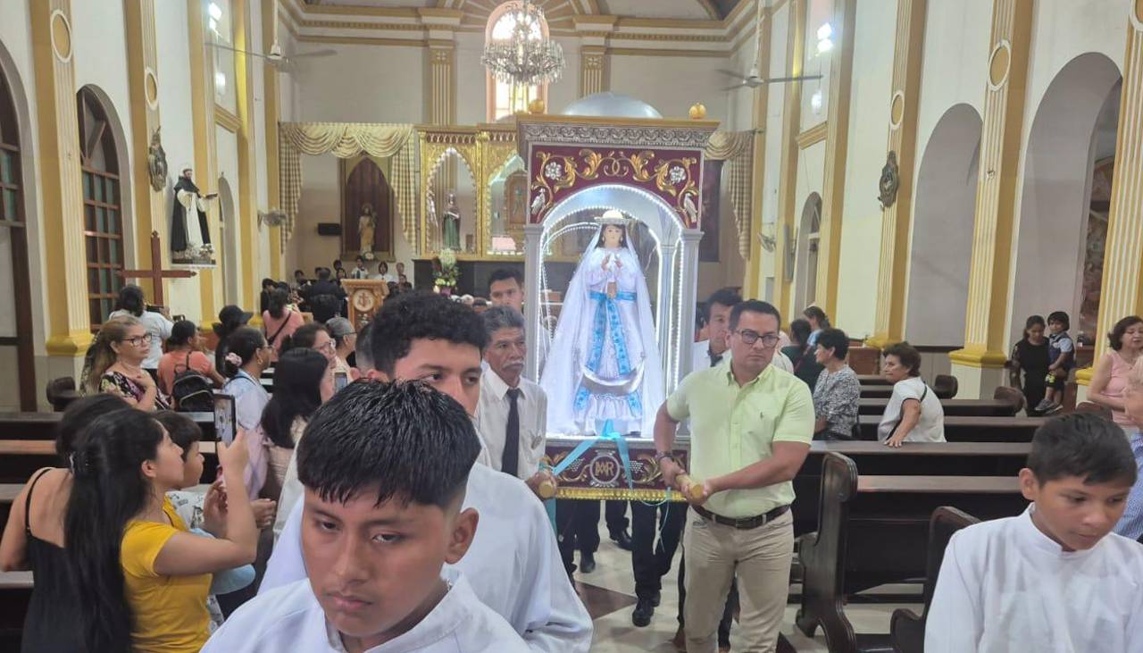 La ‘Mamita de Cotoca’ visita Santa Cruz de la Sierra y se prepara procesión desde el Cristo 