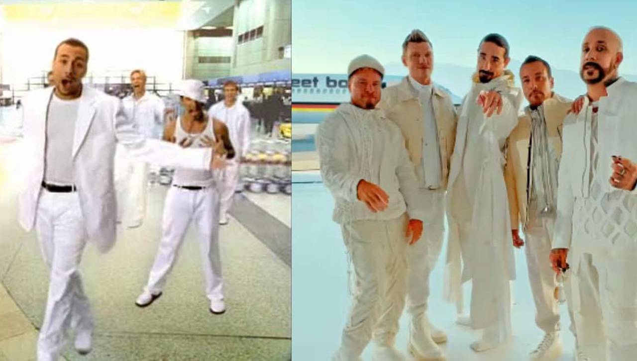 Los BackStreet Boys recrean el videoclip de su icónica canción ‘I Want It That Way’, 26 años después de su lanzamiento