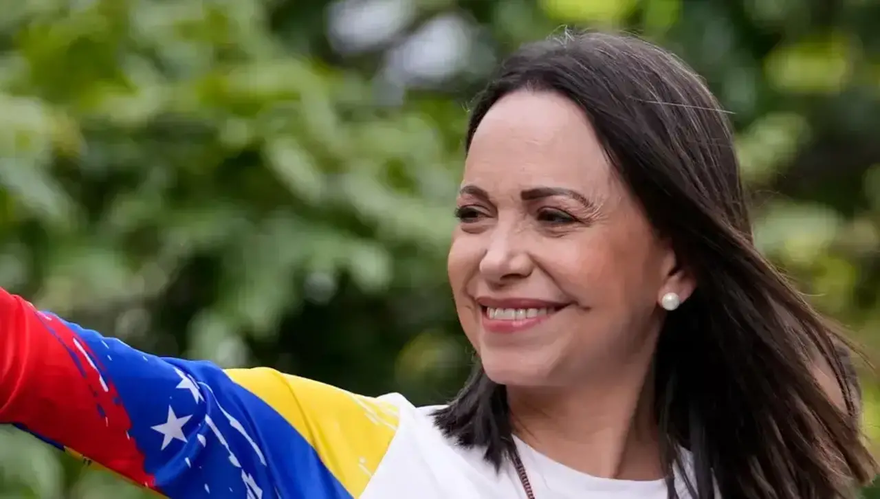 La opositora venezolana María Corina Machado ya está en Oslo