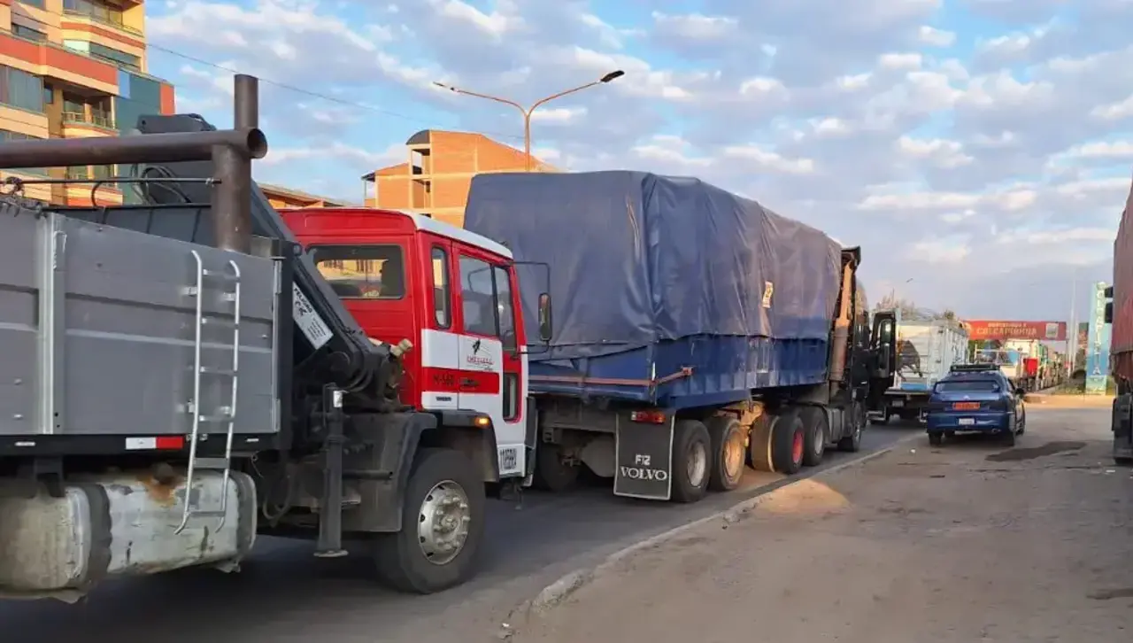 “Fue un preaviso para el Gobierno”: Productores bloquearon por horas Chané en reclamo a la falta de diésel 