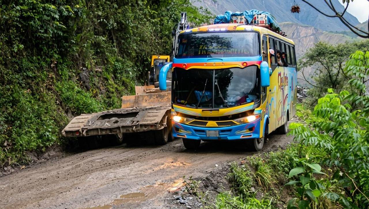 “La potencia es muy diferente, no va a rendir”, dicen choferes de los Yungas sobre la conversión a GNV