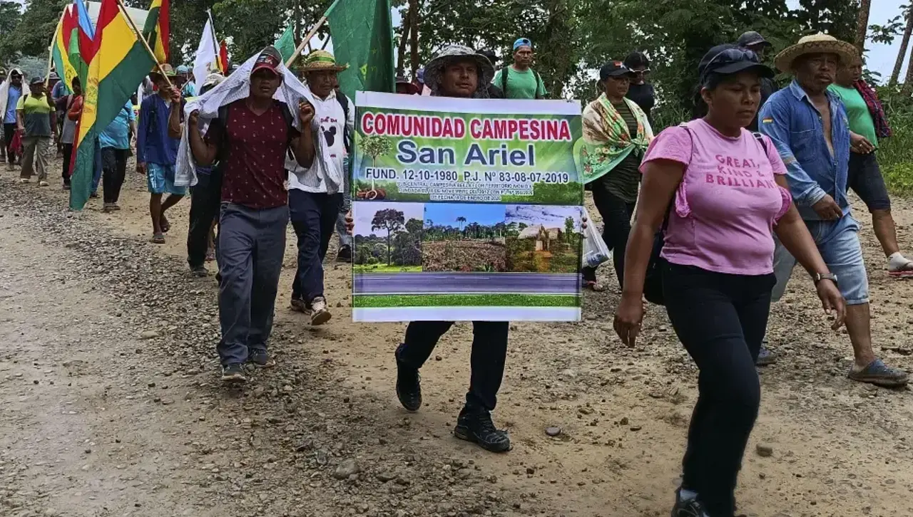 Gobierno aprueba Decreto 5613 para dotar tierras en Pando y Beni; busca frenar la marcha indígena
