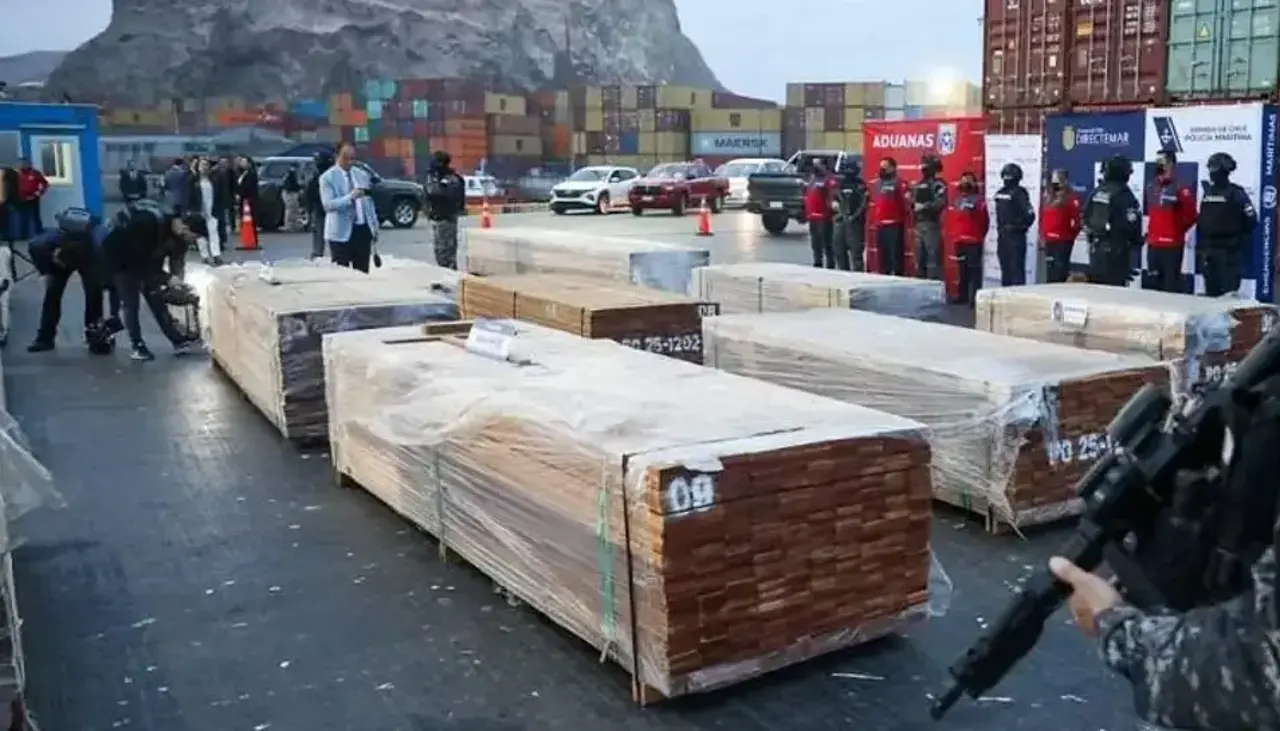 Se reportan allanamientos en Pando tras el hallazgo de 108 toneladas de droga en Chile 