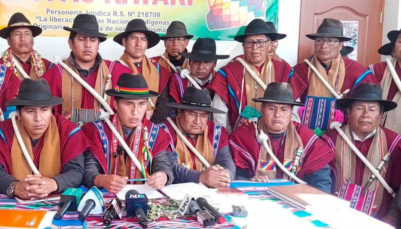 “Tal vez se va a romper el Estado de excepción”: Túpac Katari advierte con movilizarse por combustible