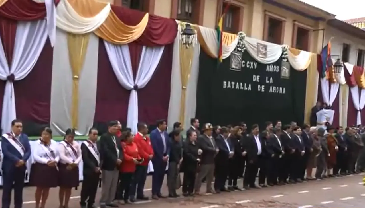 Feriado en Cochabamba en conmemoración por la Batalla de Aroma 