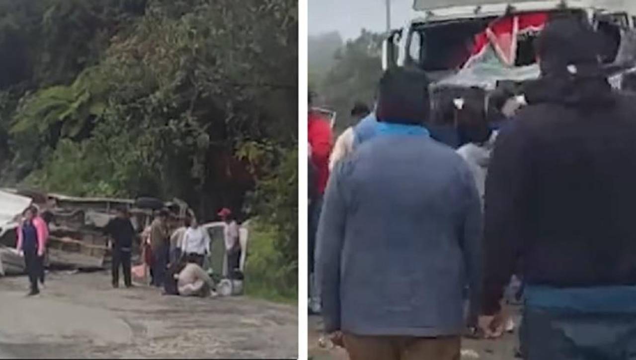 Choque múltiple: Los dos fallecidos son copilotos de los conductores de dos vehículos involucrados