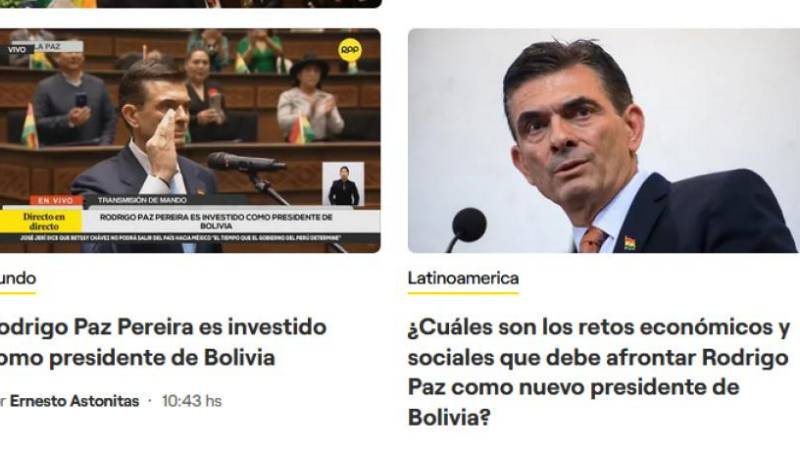 Cobertura de RPP de Perú.