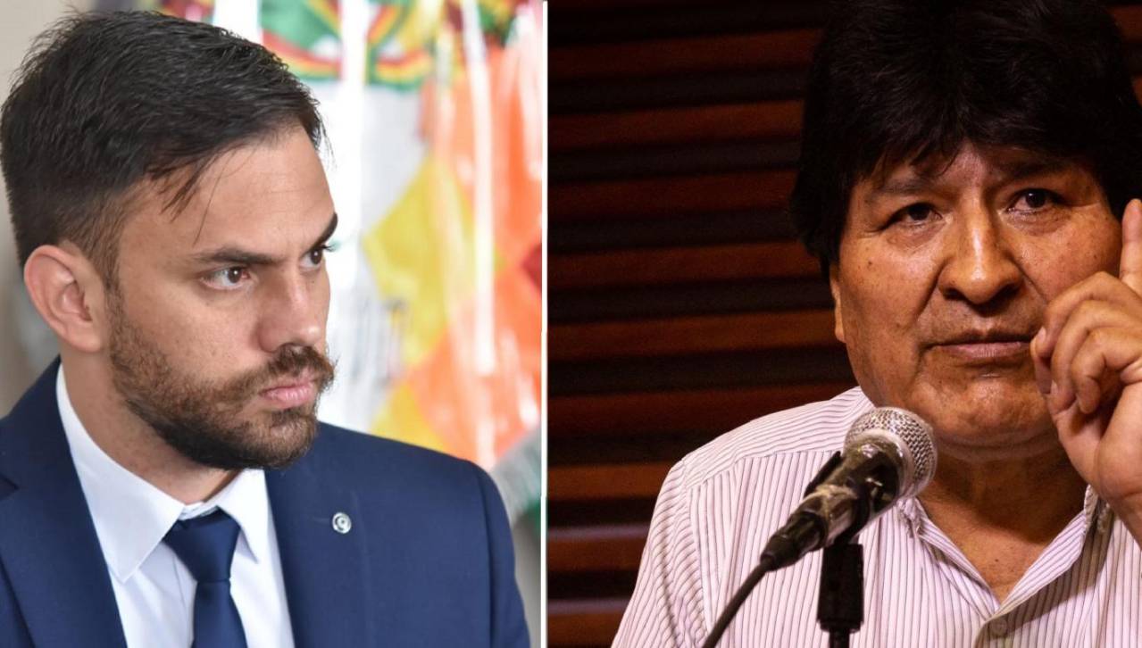 Del Castillo le respondió a Evo Morales con un emoticón a su pedido de renuncia masiva de ministros y autoridades