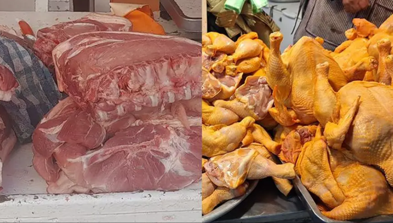 Inestabilidad de precios: el kilo de pollo baja y el de cerdo sube este fin de semana en mercados cruceños