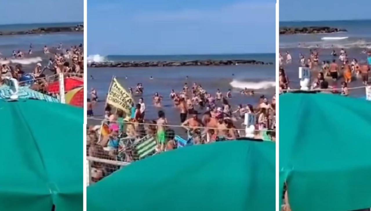Un muerto y 35 heridos por una ola de seis metros de altura en una playa de Argentina