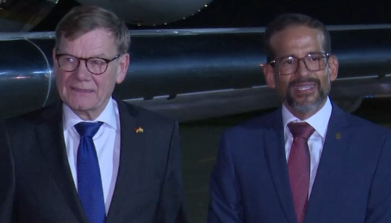 Ministro de Relaciones Exteriores de Alemania llega a Santa Cruz para tener reuniones con autoridades locales y nacionales