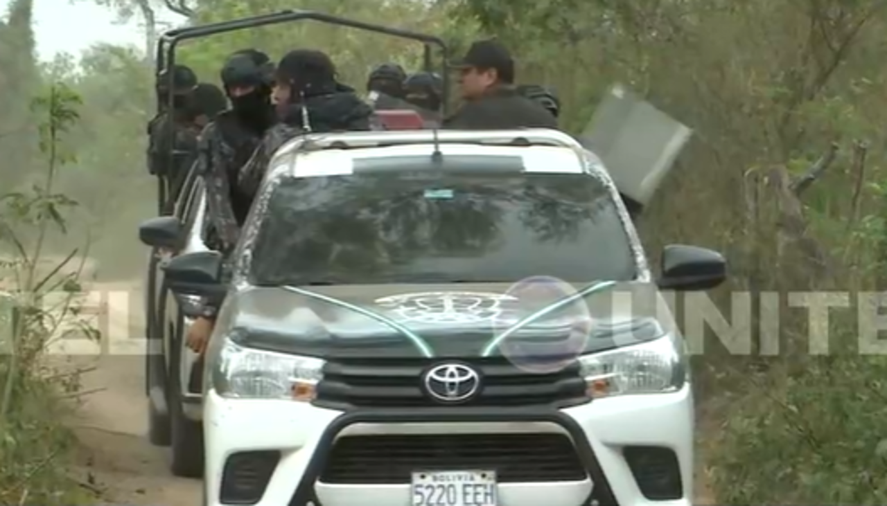 Balacera en Warnes: Delincuentes arremeten contra policías que buscaban los restos de Lorgio Saucedo