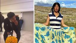 ¿Hubo beso?, así fue el encuentro de la influencer boliviana y el joven con el que enamoraba en México