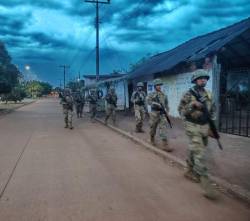 Ante ola de crimen, militares salen a resguardar las calles de San Matías 