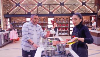 Las lágrimas de Nené al cocinar su plato 