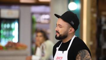 Alvinich no contuvo las lágrimas al traer los recuerdos que le traía su plato 