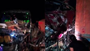 Un bus y un camión chocan en la ruta Bioceánica y dejan varios heridos y fallecidos