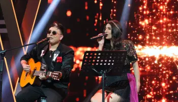 Luis Vega y Vero Pérez deleitaron la noche con un estreno musical 