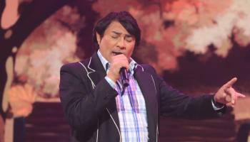 Nino Bravo no contuvo las lágrimas en el escenario 