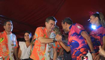 Camacho: “Por primera vez, que puedo ver a un presidente que viene, participa y ve aquí a su gente”