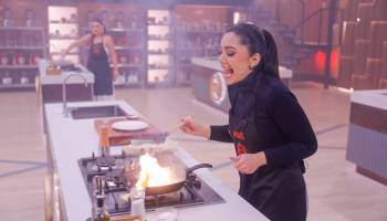 ¿Incendio en las cocinas de MasterChef? Nené y Guery hicieron arder sus hornallas 