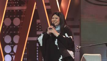 Mercedes Sosa emocionó al jurado y lloró tras su presentación 
