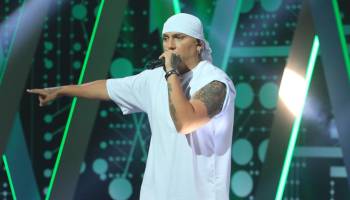 La colaboración que sorprendió: Eminem y Christina Aguilera cantaron ‘love the way you lie’