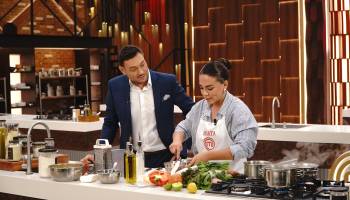 “Hoy estás muy guapo”: el piropo de Renata a Agustín Belforte que descontroló la cocina de MasterChef