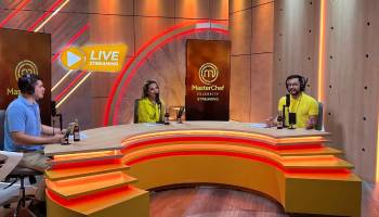 La imitación al jurado de MasterChef que hicieron Nicolás, Valentina y Lucas