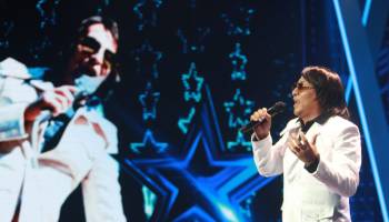 Nino Bravo deslumbró en el escenario con su tema ‘Noelia’