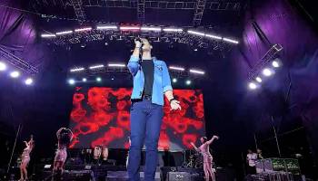 Imitadores de Yo Me Llamo pusieron a cantar y bailar al público en la Expocruz 