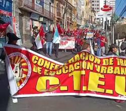 Maestros urbanos ratifican paro nacional para este viernes pese a convocatoria del Gobierno al diálogo