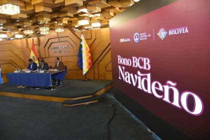 BCB lanza el “bono navideño” en bolivianos y UFV; hay compras por internet