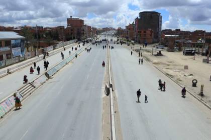 La ABC registra 13 puntos de bloqueo en el país durante las primeras horas de este miércoles