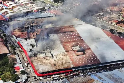 Justiniano: “El fuego ya fue controlado, ahora el desafío es ayudar a quienes lo perdieron todo o gran parte de lo que tenían”