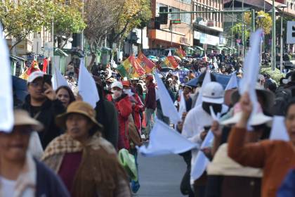Cabildo en La Paz: Comité Multisectorial exigirá Estado de excepción y proceso para los líderes de las protestas