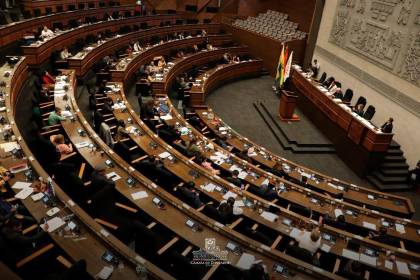 La Asamblea Legislativa Plurinacional aprueba el decreto de Estado de excepción y está en plena vigencia