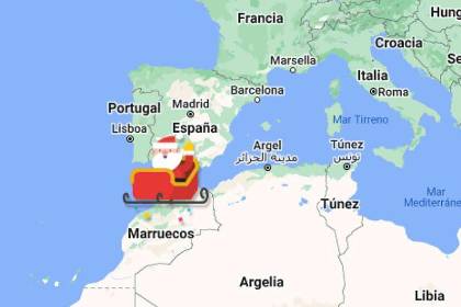 Sigue en vivo el recorrido de Papá Noel por el mundo por esta Navidad
