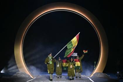 Video: Así fue la participación de Bolivia durante la inauguración de los Juegos de Invierno 2026