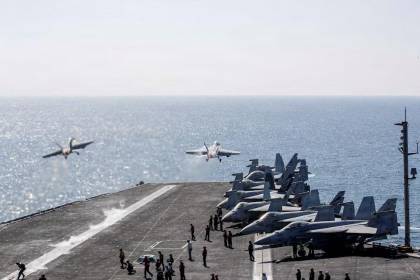 EEUU bombardea Irán tras el ataque de Teherán a un buque en el estrecho de Ormuz