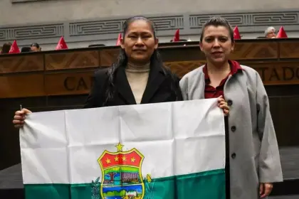 Aida Luz Tuchani jura como primera diputada con discapacidad visual 