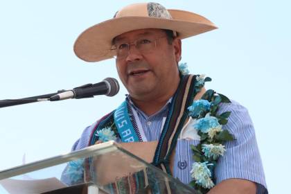 Arce asiste al congreso masista en Tarija, declarado ilegal por los evistas, y dijo que “nadie puede creerse dueño del MAS”