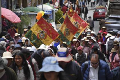 Más sectores se suman a la marcha convocada por gremiales en rechazo a disposición del PGE sobre decomisos, señala dirigente