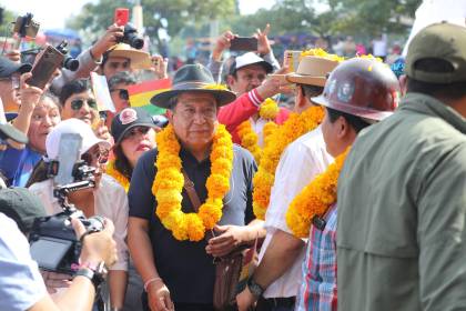 Choquehuanca traza la segunda fase del “proceso de cambio”, aunque pide admitir los “errores” y fustiga los “egoísmos” 