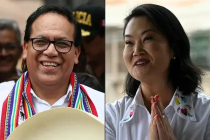 Perú: Conteo rápido da estrecha diferencia a favor de Sánchez sobre Fujimori; ONPE pide esperar cómputo oficial
