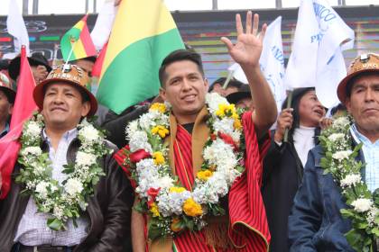 “Acepto”: Andrónico Rodríguez confirma su postulación a la Presidencia de Bolivia