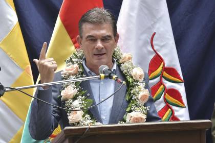 Paz se suma al pedido de las instituciones de tratar antes de diciembre la Ley de Inversiones