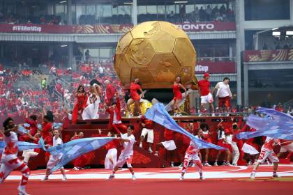 Canadá expuso su diversidad e hizo bailar a todos en el inicio de ‘su’ Mundial