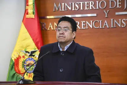 Ministro de Justicia dice que el juicio contra Camacho debe continuar mientras el TCP analice acción contra el delito de terrorismo 